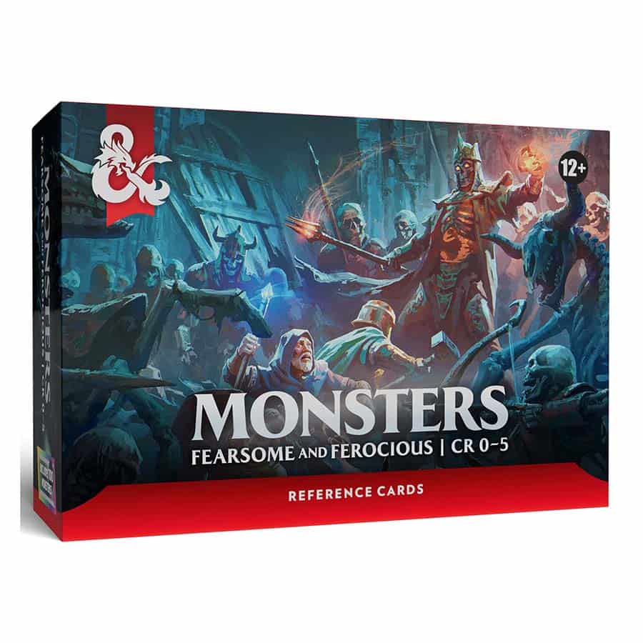 Dungeons & Dragons Reference Cards: Trove Monsters - Fearsome and Ferocious