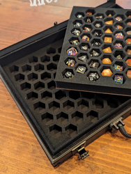 Yes I Need Them All | 26 Set Capacity | Plexi Glass Chest of Hoarding Dice Display Case